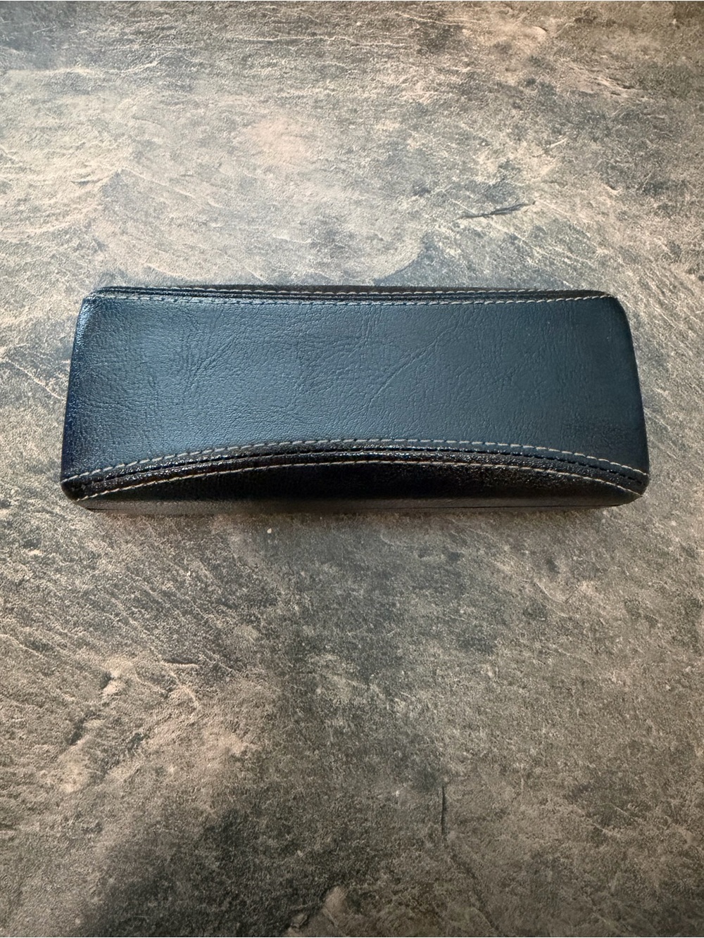 Source Unknown Black Leather Eyewear Case - Men Accessories